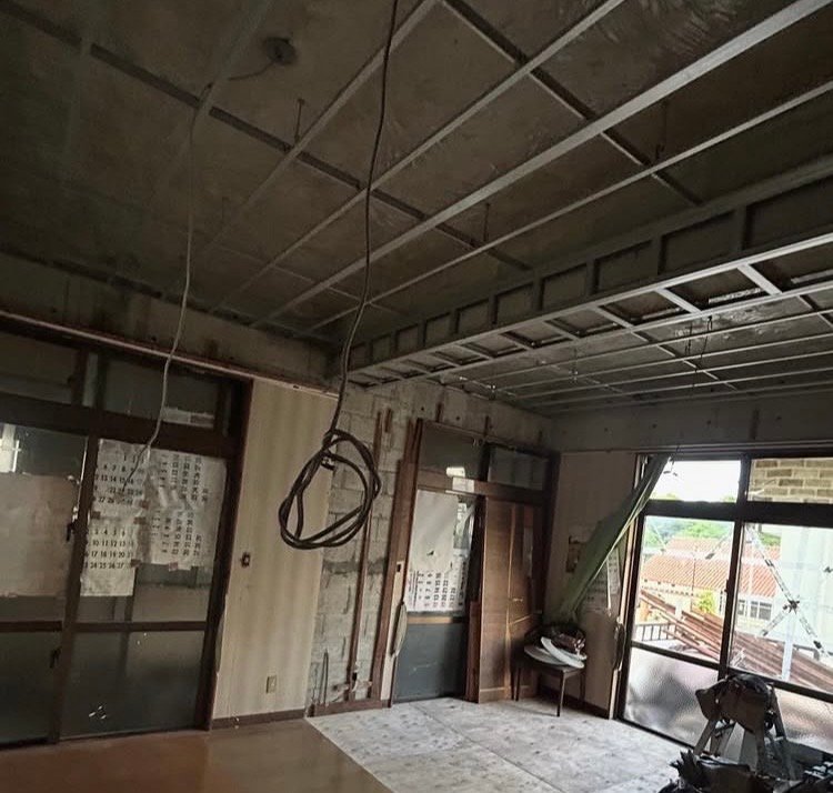 住宅リフォーム施工前の室内写真